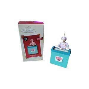 Hallmark 'I Love Lucy' Conveyor Belt Ornament Multicolor OS WindUp Movement 2002